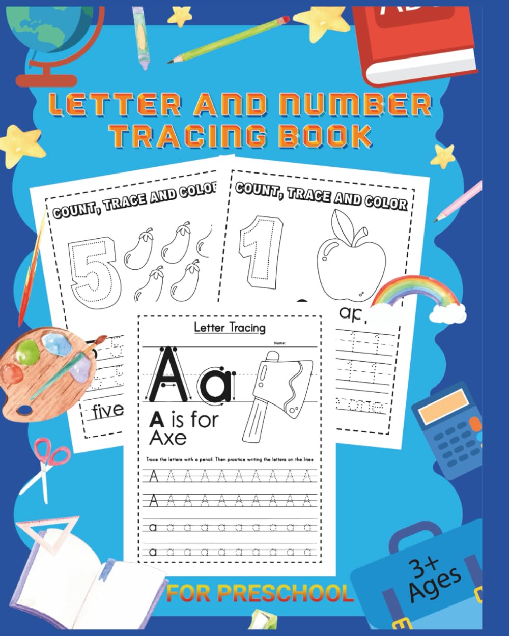 Letter and Number Tracing Book