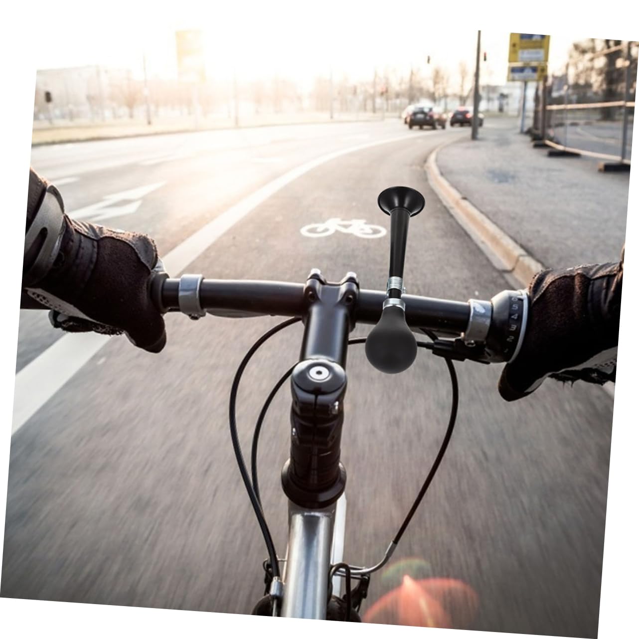 SUPVOX clacson da Bicicletta Pedale Tromba d'Aria Ruota Accessori per Biciclette Accessori per Mountain Bike Accessorio per Bici clacson per Bicicletta per Adulti Ferro elettrolitico