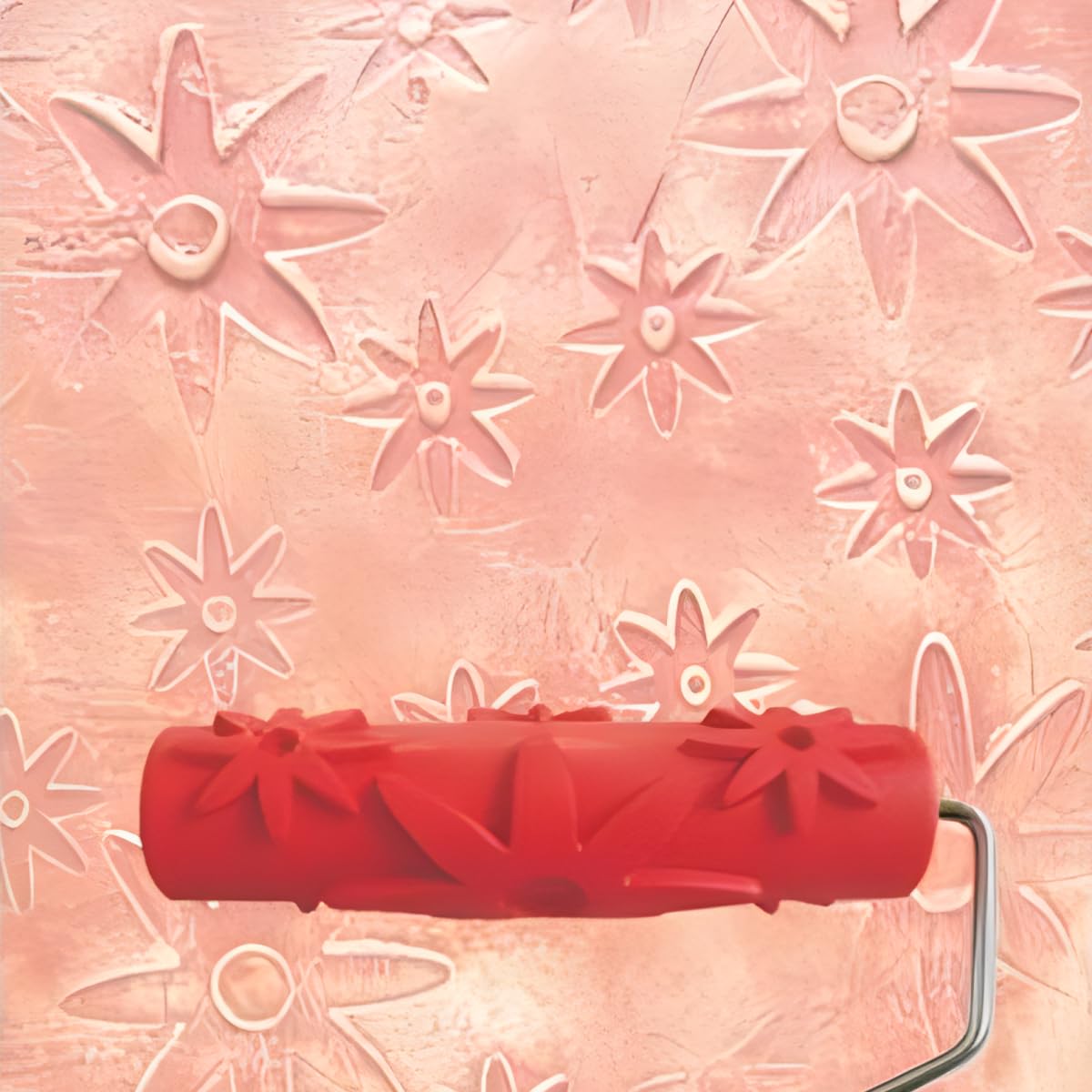 7" Texturing Roller, Patterned Textured Paint Roller, Drywall Texture Tool