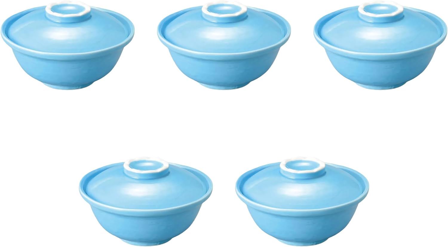 未使用 龍峰 蓋物 雑煮碗 5客