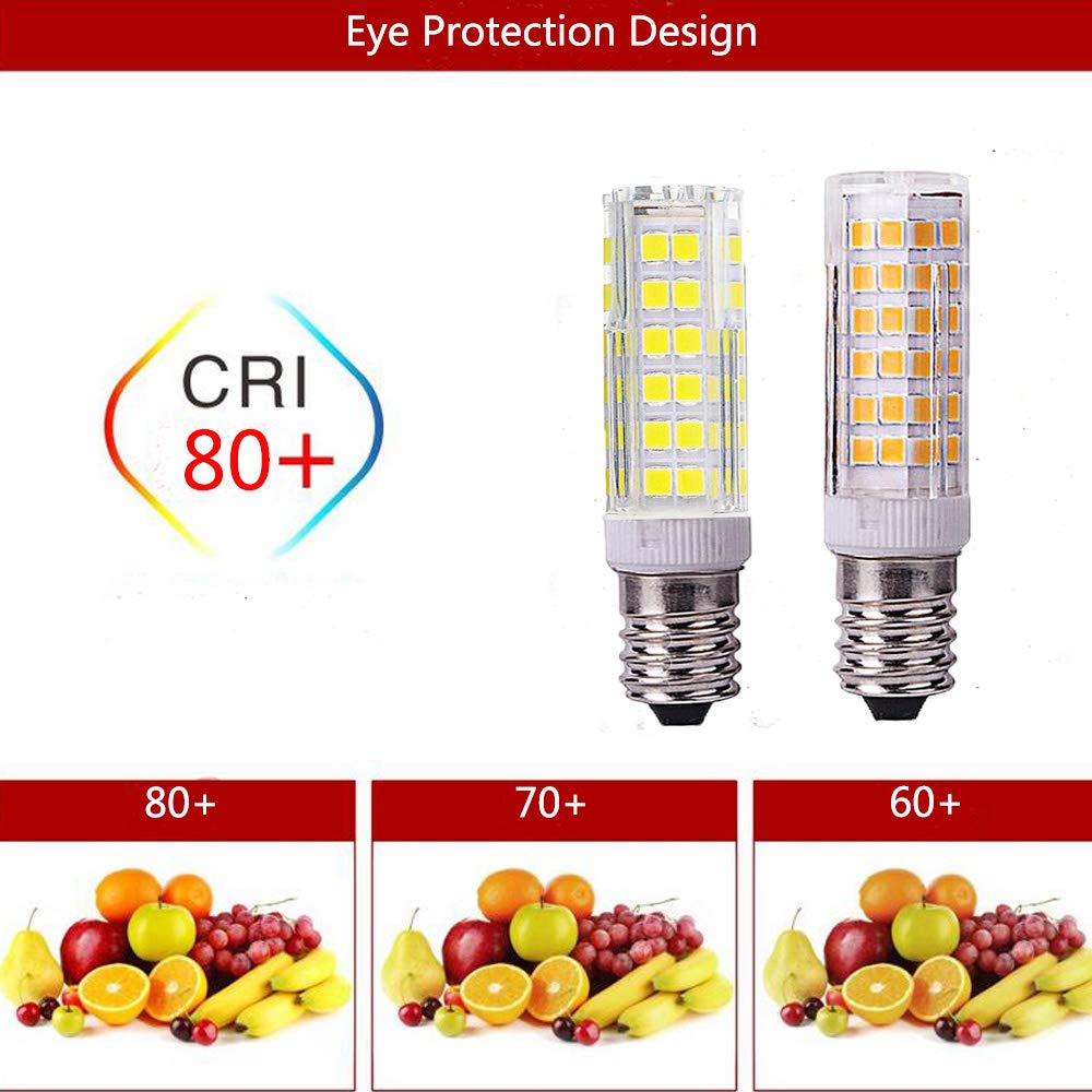 Bombillas led Pack De 10 Bombillas LED E14 9W Blanco Cálido 3000K 900 Lúmenes No Regulables 220-240V Reemplazo for Halógenas 90W
