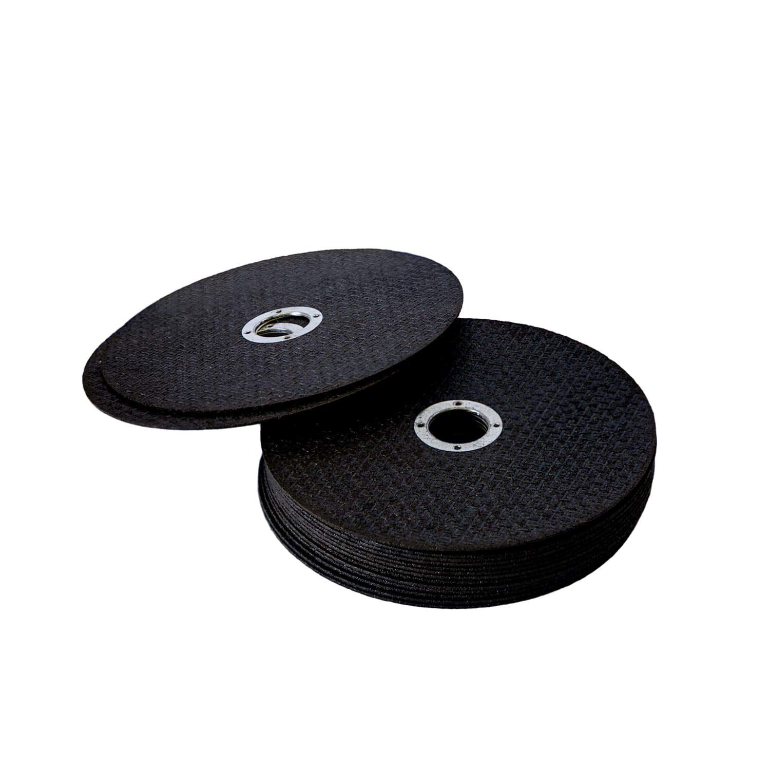 Slijpschijven, 10 stuks, 125 x 6 mm, voor slijp- of haakse slijpers, schuurmopborden, slijpschijven, voor staal en non-ferrometaal, by FD-Workstuff