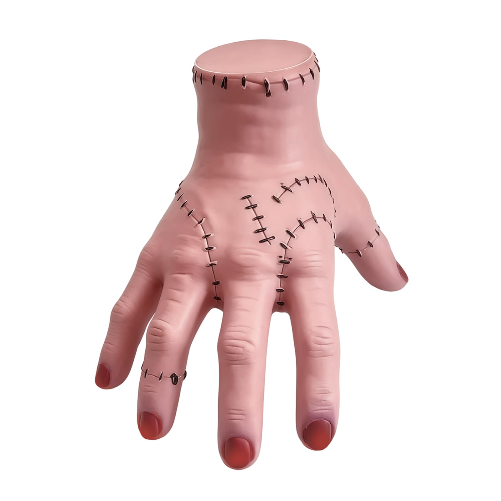 DVOFU Family Thing Hand Halloween Hands Toy Realistic Scarred Thing Hand Wednesday Latex Prop Fake Cosplay Hands Scary Props for Halloween Easter Gifts