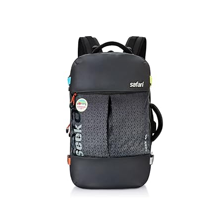 Buy Safari 45 Ltrs Black Large Travel Office Laptop Backpack Seek 45l 21 Ob Blk At Amazon In