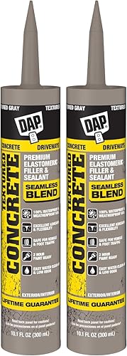 DAP 7079808676 Relleno de concreto, gris texturizado, 10 onzas (paquete de 2)