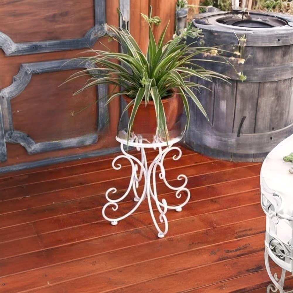 BEVZZ大型フラワースタンド|屋内/屋外スタンド、フラワースタンド、植物スタンド|屋内リビングルームや中庭に最適 (大,B)