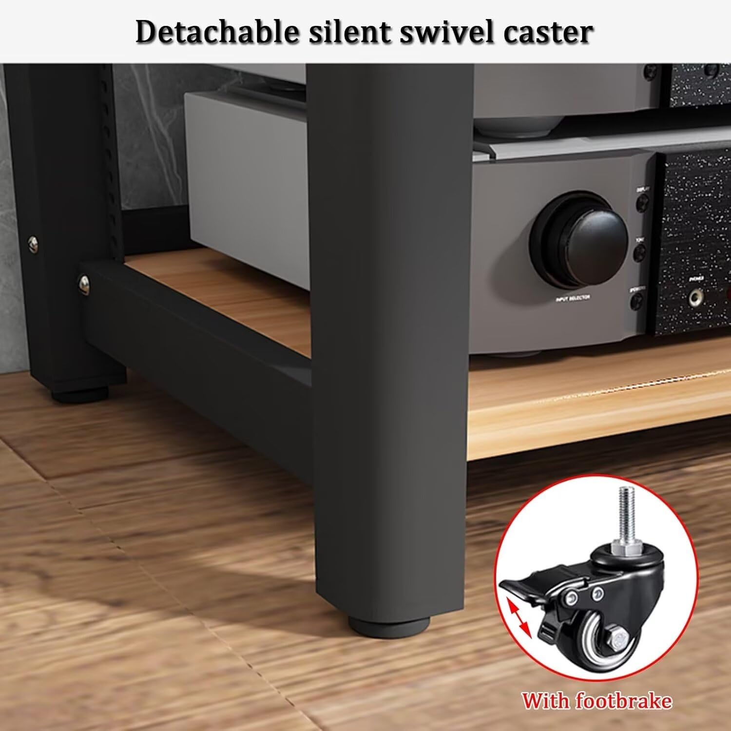 HiFi Audio 2/3/4/5-poziomowy stojak stereo do gramofonów płyt winylowych i mebli telewizyjnych Bluray idealna do wzmacniaczy i przetworników cyfrowo-analogowych