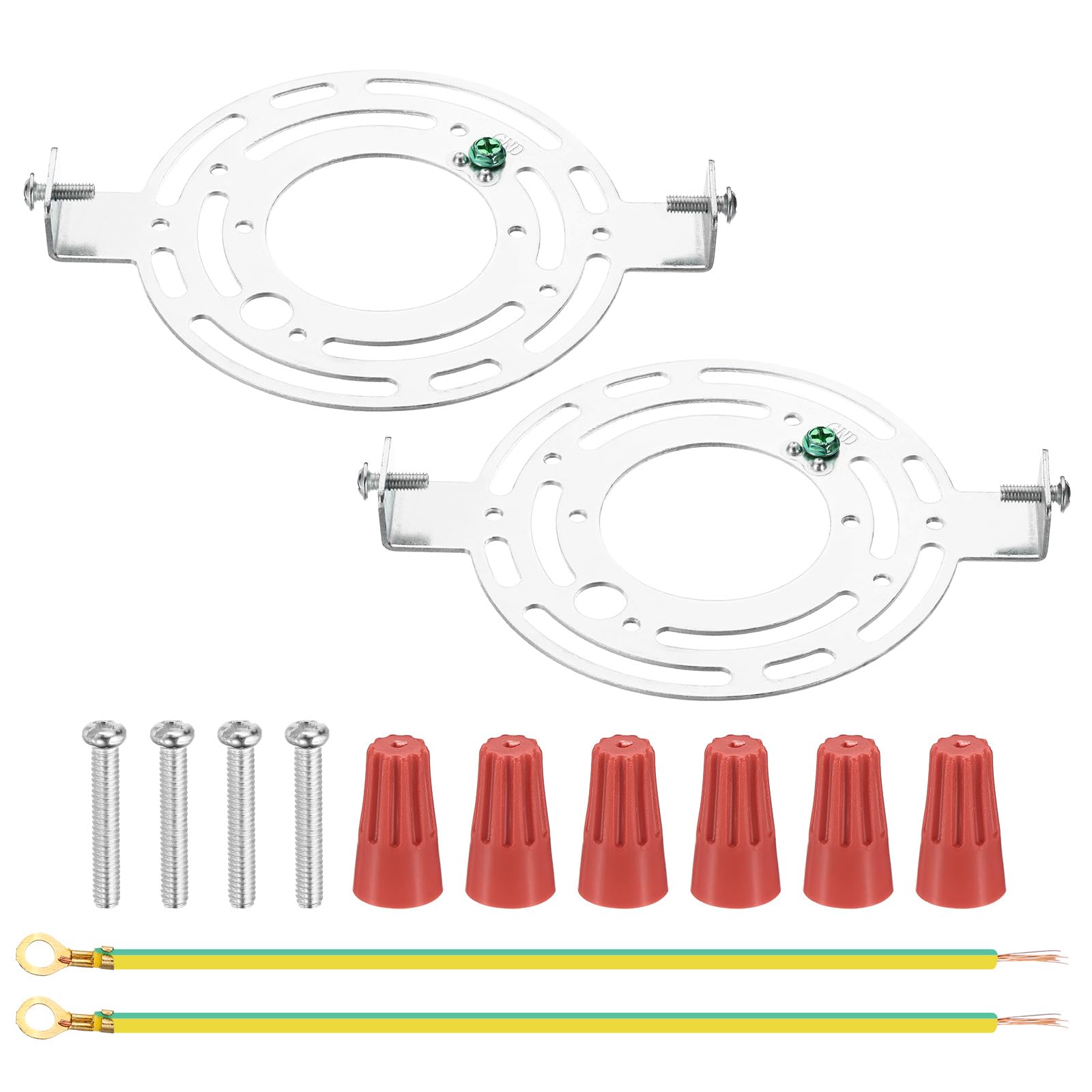 PATIKIL 140mm (5.51") Universal Light Fixture Mounting Bracket Kit