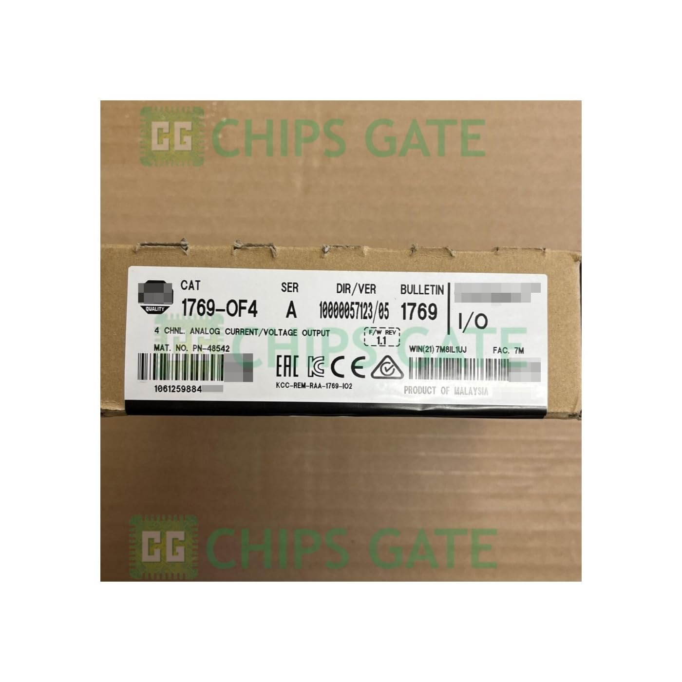 1769-OF4 NEW 4Pt Output Module 1769OF4 New Factory Sealed