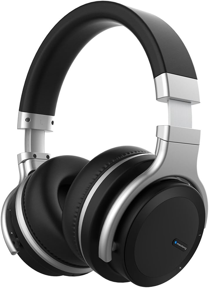 E7 PRO Active Noise Cancelling Bluetooth Headphones with Free Carring Case, Wireless Headphones Over Ear 30H Playtime Hi-Fi Stereo Sound, Microphone for Travel Work PC TV