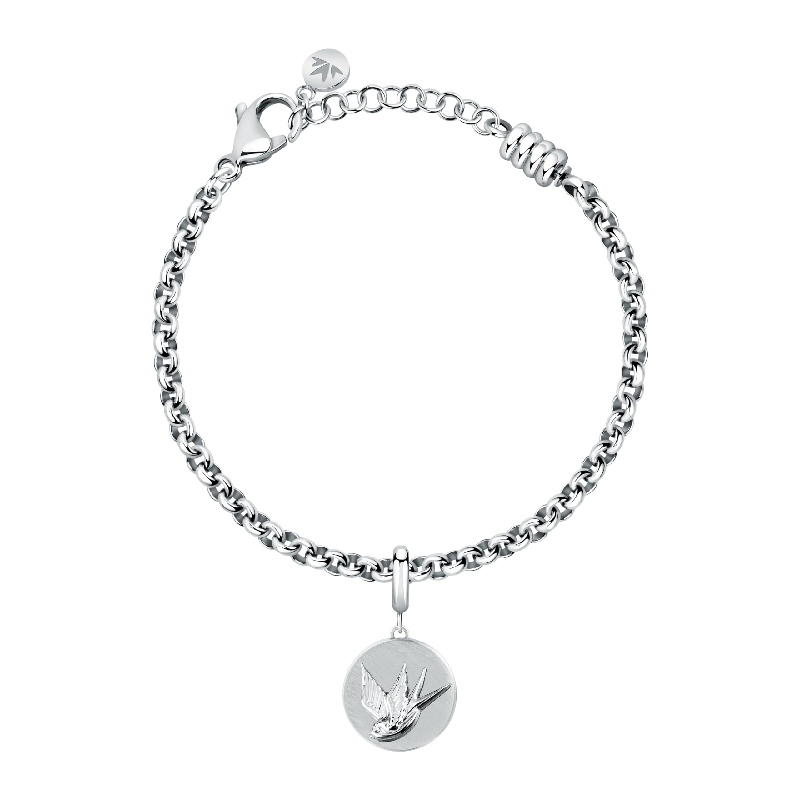 Morellato Bracciale Donna in Acciaio, Collezione DROPS, Charm, Rondine - SCZ1433