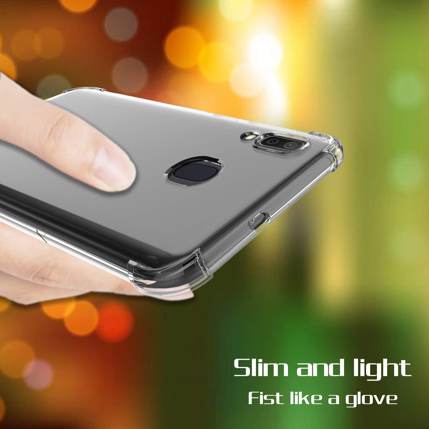 BEBEST Samsung Galaxy A20 Case, Galaxy A30 Clear Case [Non-Slip] Flexible Thin Cover [Shockproof Bumper] Ultra Slim Soft TPU Phone Case for Galaxy A30 / A20 (6.4") - Crystal Clear
