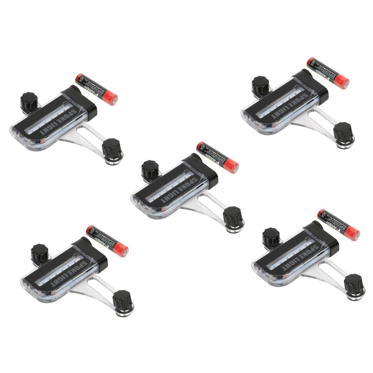 TOYANDONA Lumières Décoratives De Roues Moyeu Lumières De Roues De Vélo Lampe De Vélo Décorative Feux De Vélo à La Mode Lampes De Roue De Vélo Feux De Vélo Décoratifs Plastique