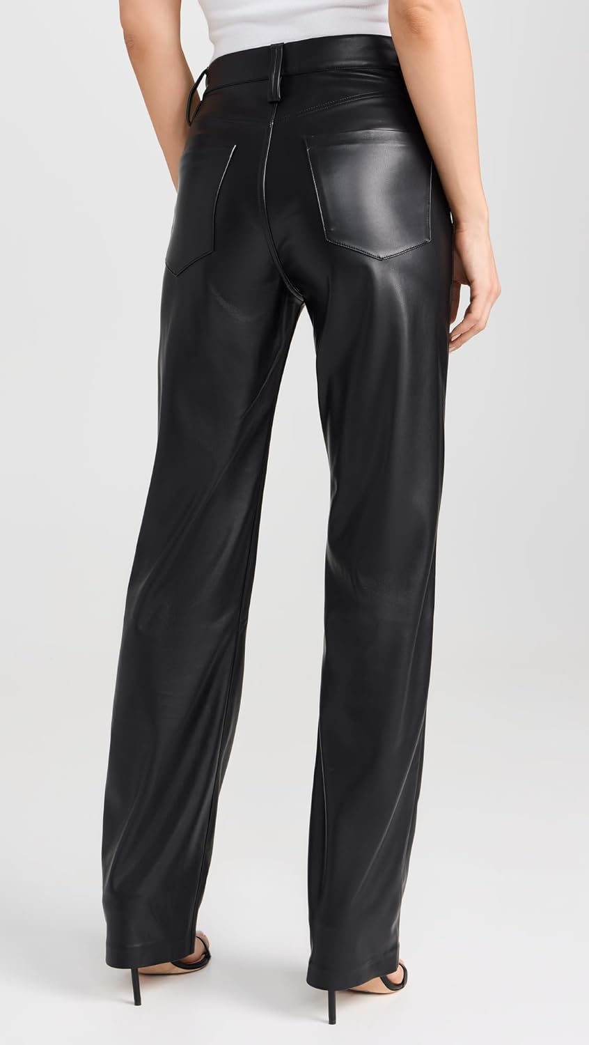 Joe's Jeans Womens The Margot Vegan Leather - Image 3