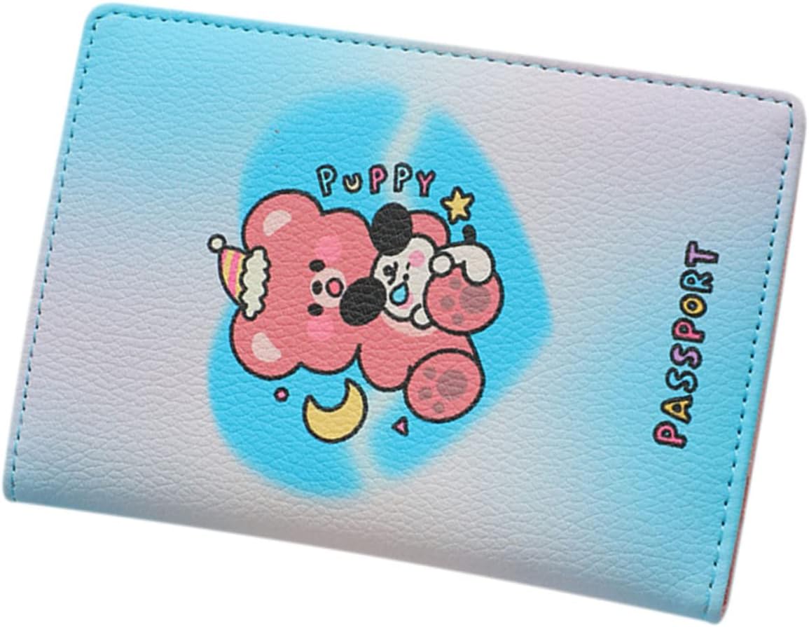 Healvian Porta passaporto multiplo Porta passaporto leggero per famiglie Porta passaporto impermeabile per uomo Porta passaporto da viaggio in, blu, moderno