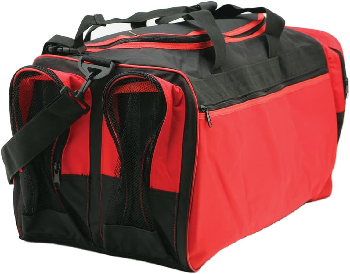 Martial Arts Bag with Mesh, Boxing MMA Deluxe Equipment Bag,13"x27"x14"