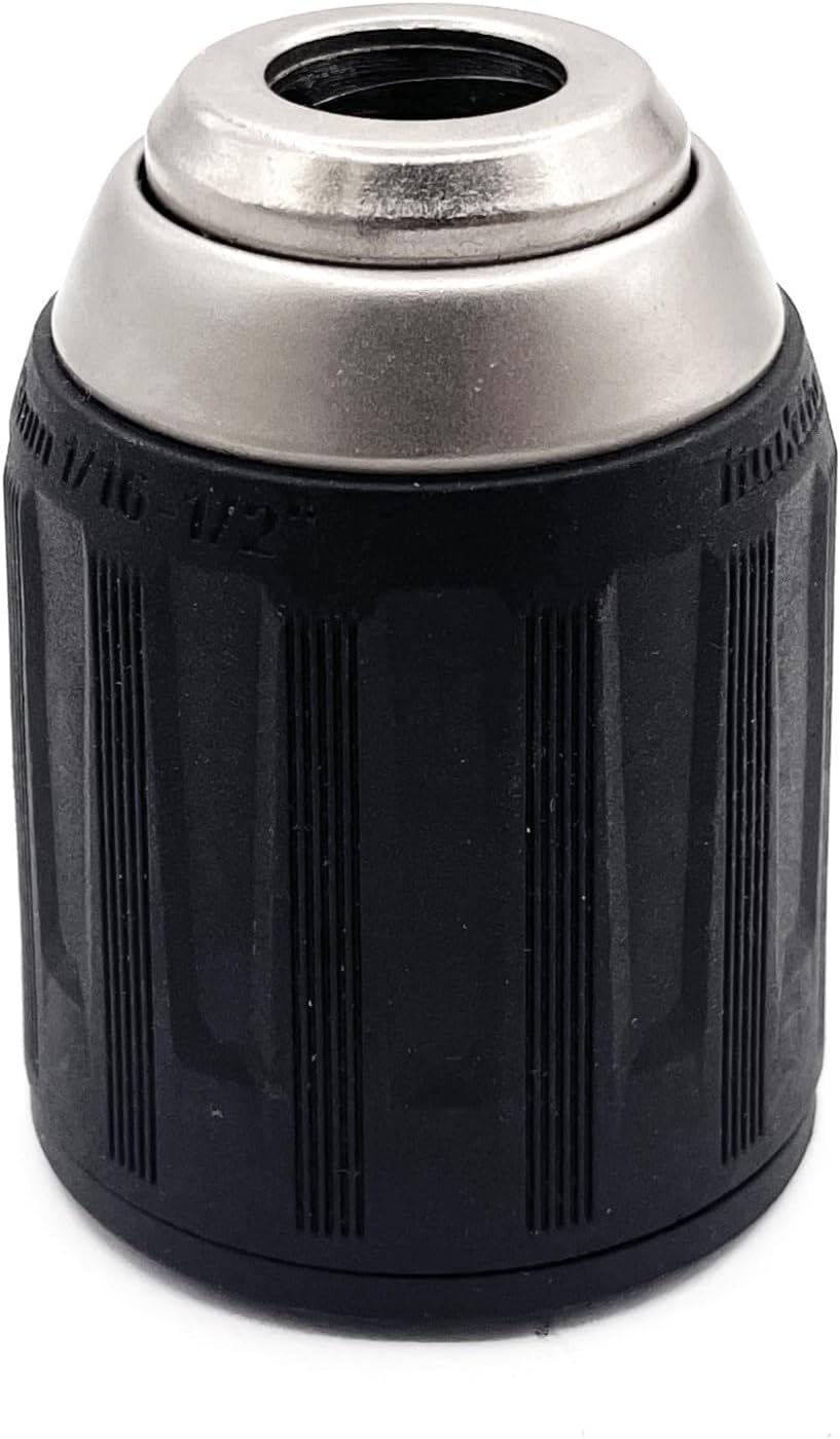 #766027-7 Hammer Drills and Drill Drivers Keyless Drill Chuck 1/2" Fits BHP452, BDF453, BDF452, LXFD01CW, LXFD01, LXFD01Z, LXPH05Z, LXPH01 Replacement Part New For Makita