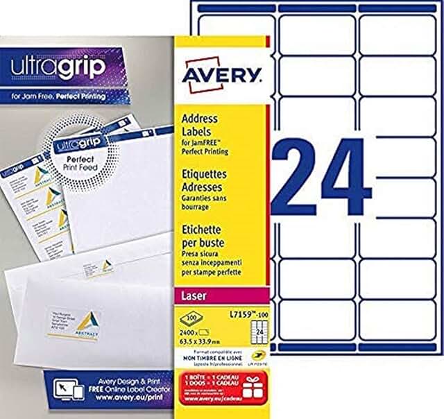 Amazon.co.uk avery labels l7159