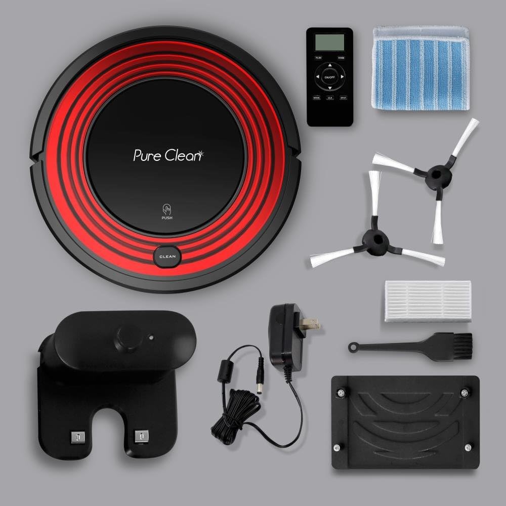 Onе-Dау Sаlе: Uр tо 50% оƒƒ Automatic Programmable Robot Vacuum Cleaner - Dust Filter Pet Hair and Allergies Friendly - Auto Home Clean Carpet Hardwood Floor with Self Activation and Charge Dock