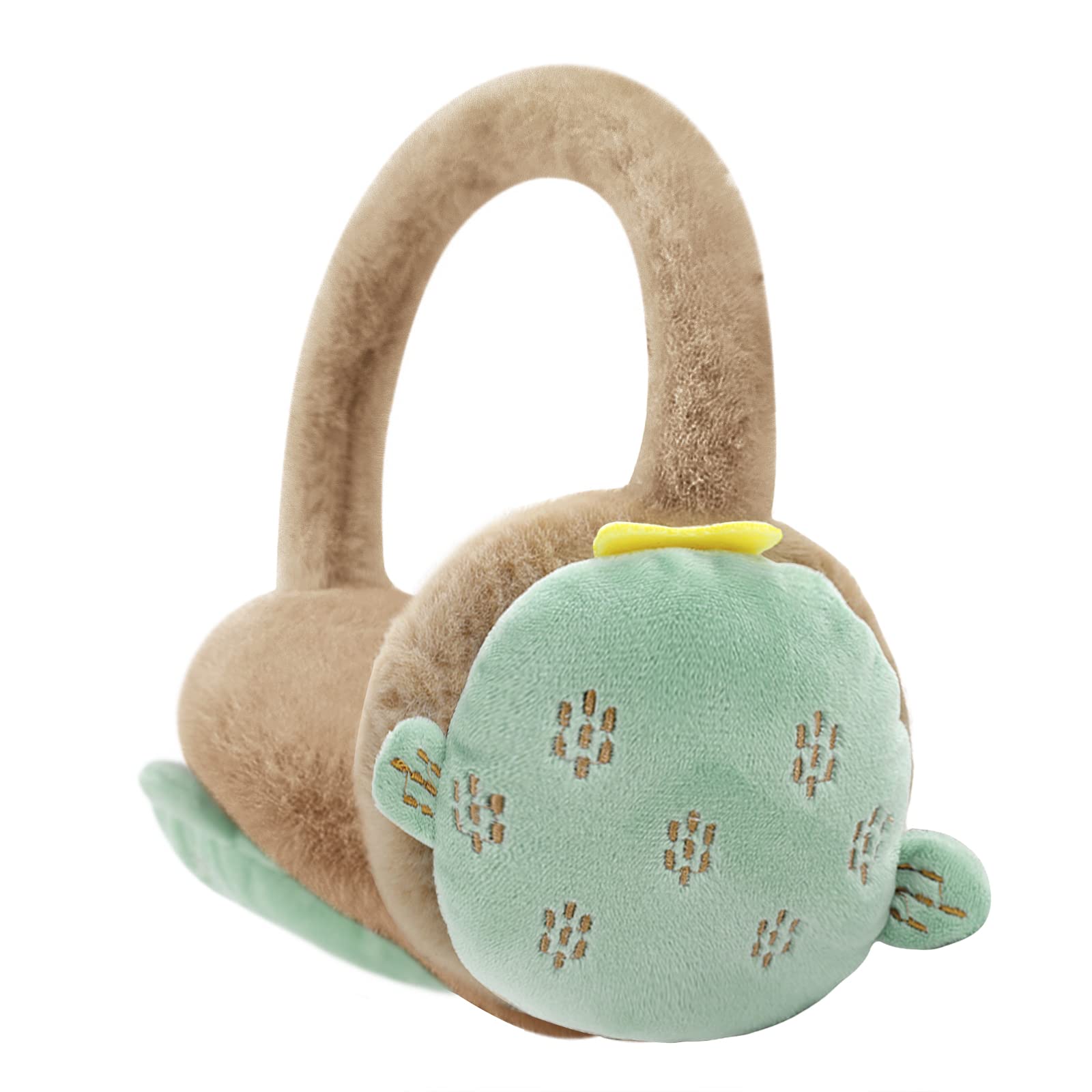 Cache-Oreilles Hiver Enfants Filles Garçons Peluche Mignonne Réglable Lapin Rose Gris Fraise