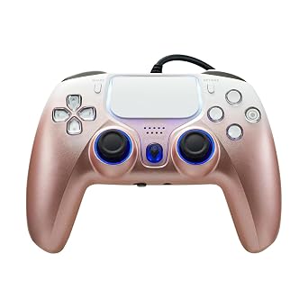 DOYO Wired PS5 Controller, Gaming Controller for PlayStation 5, PC/Steam, PS4 with Dual Vibration, Turbo, Hall Effect Trigger, 3.5mm Audio Jack, 6-Axis Motion Control Gamepad