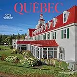 Quebec | 2023 12 x 24 Inch Monthly Square Wall Calendar | English/French Bilingual | Wyman Publishing | Canadian Regional Travel