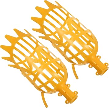 2Pcs Orchard Fruit Picker Tool Labor Saving Harvester for Oranges Pears and More Gardening Tool for and Harvesting