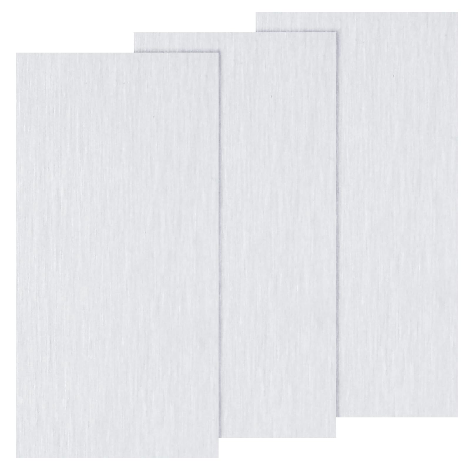 PATIKIL 3pcs Placa de Aluminio 6061, 203x102x6mm Chapa Plana de Metal Hoja Metálica con Película Protectora para DIY Modelo Artesanía Bricolaje Industria Elaboración Perforación