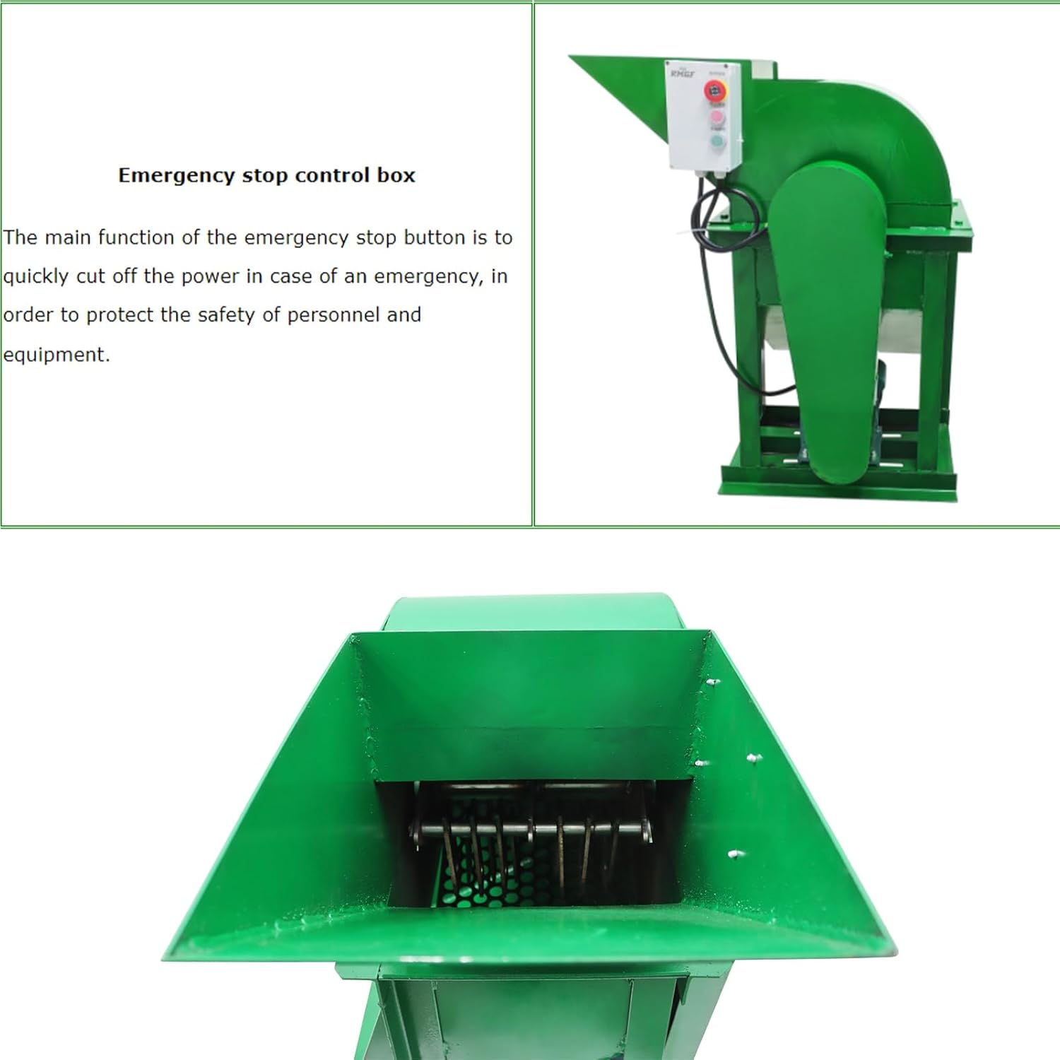 220V Soil Crusher Organic Fertilizer Crusher 3KW Soil Grinding Crusher, with 20mm Sieve, Household Flower Bed Seedbed Organic Fertilizer Grinder