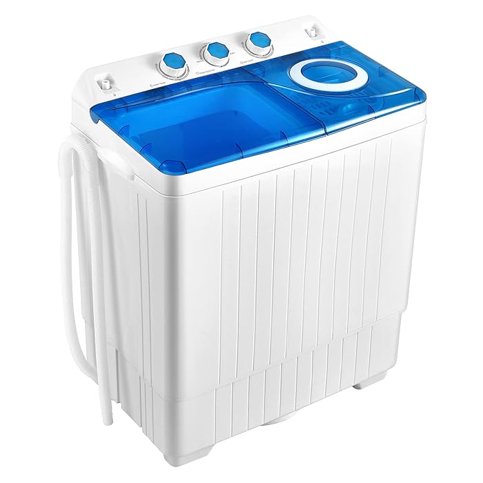 Buy Giantex Portable Washing Machine, 2 in 1 Washer and Spinner Combo