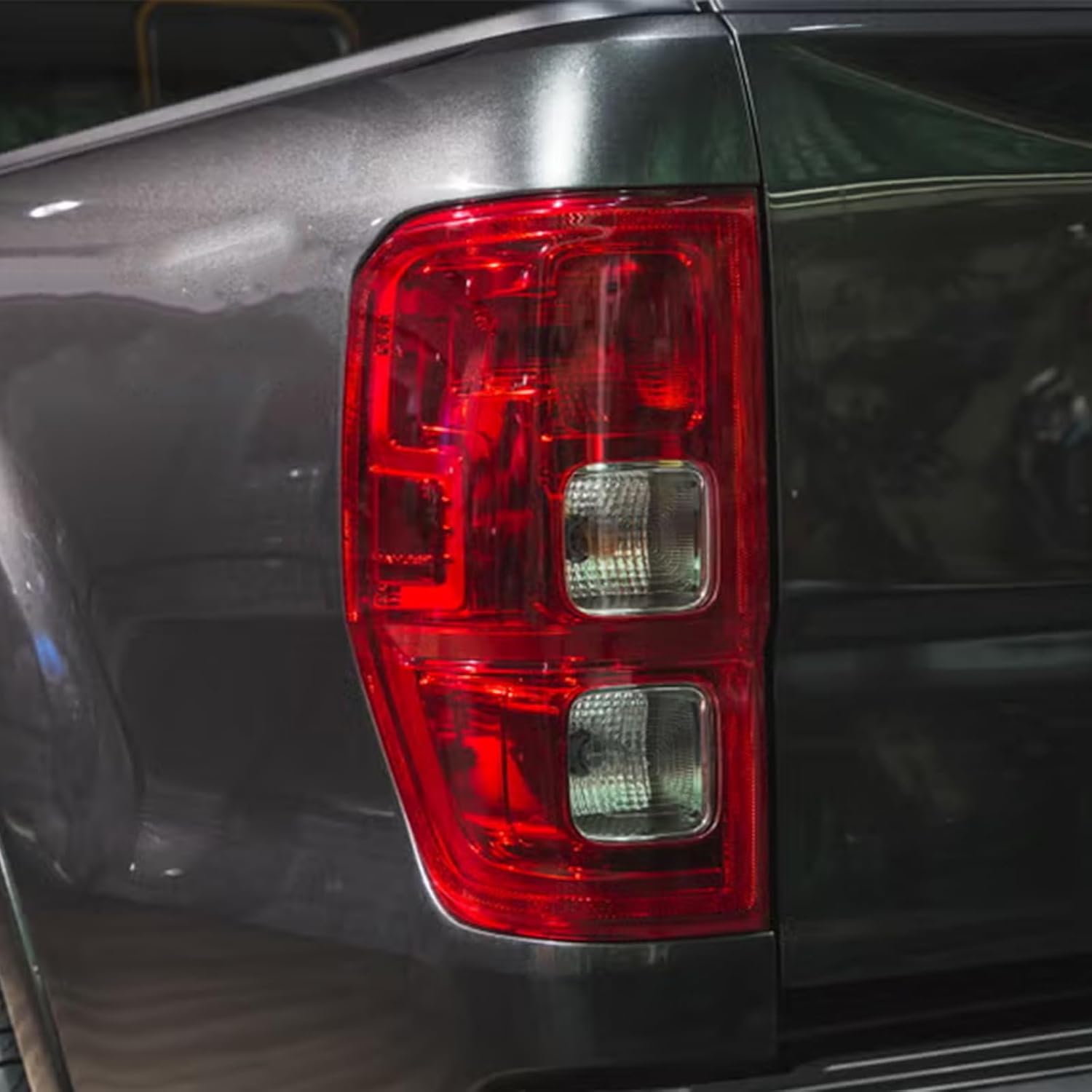 Halogen Tail Light Assembly Compatible With 2019-2022 Ford Ranger Rear Lamp Driver Side Replacement KB3Z-13405-F FO2800273