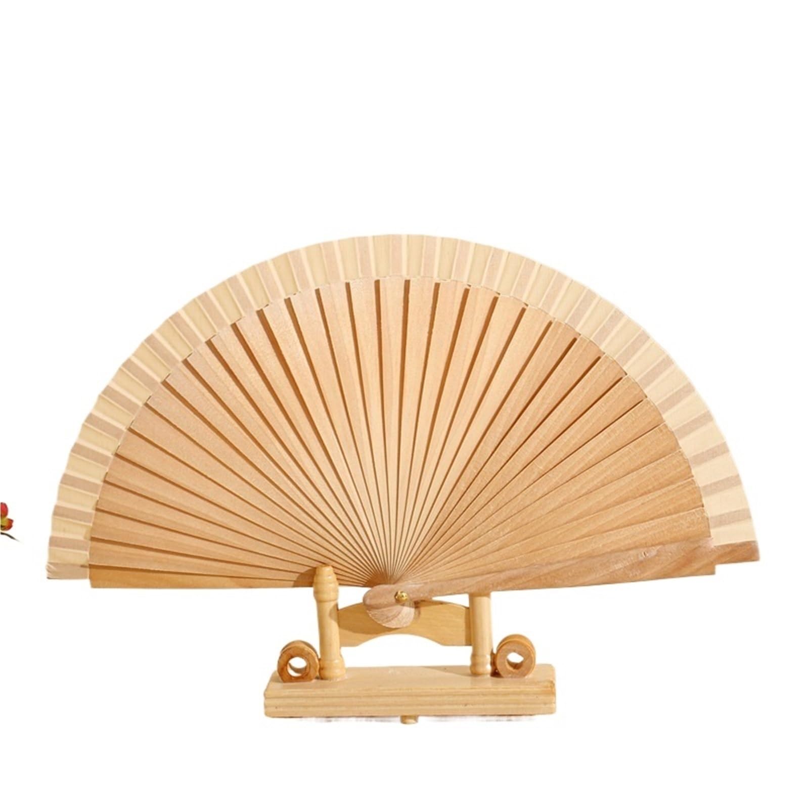Dcuipg Color1 5Pcs Minimalist Classic Folding Fan For Party