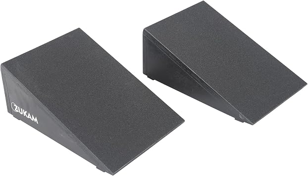 Squat Wedge Block, Pair of Non-Slip Slant Boards for Lower Body Workouts, Professional Squat Ramp for Heel Elevated Squats Calf Raises Platform For Home Gym