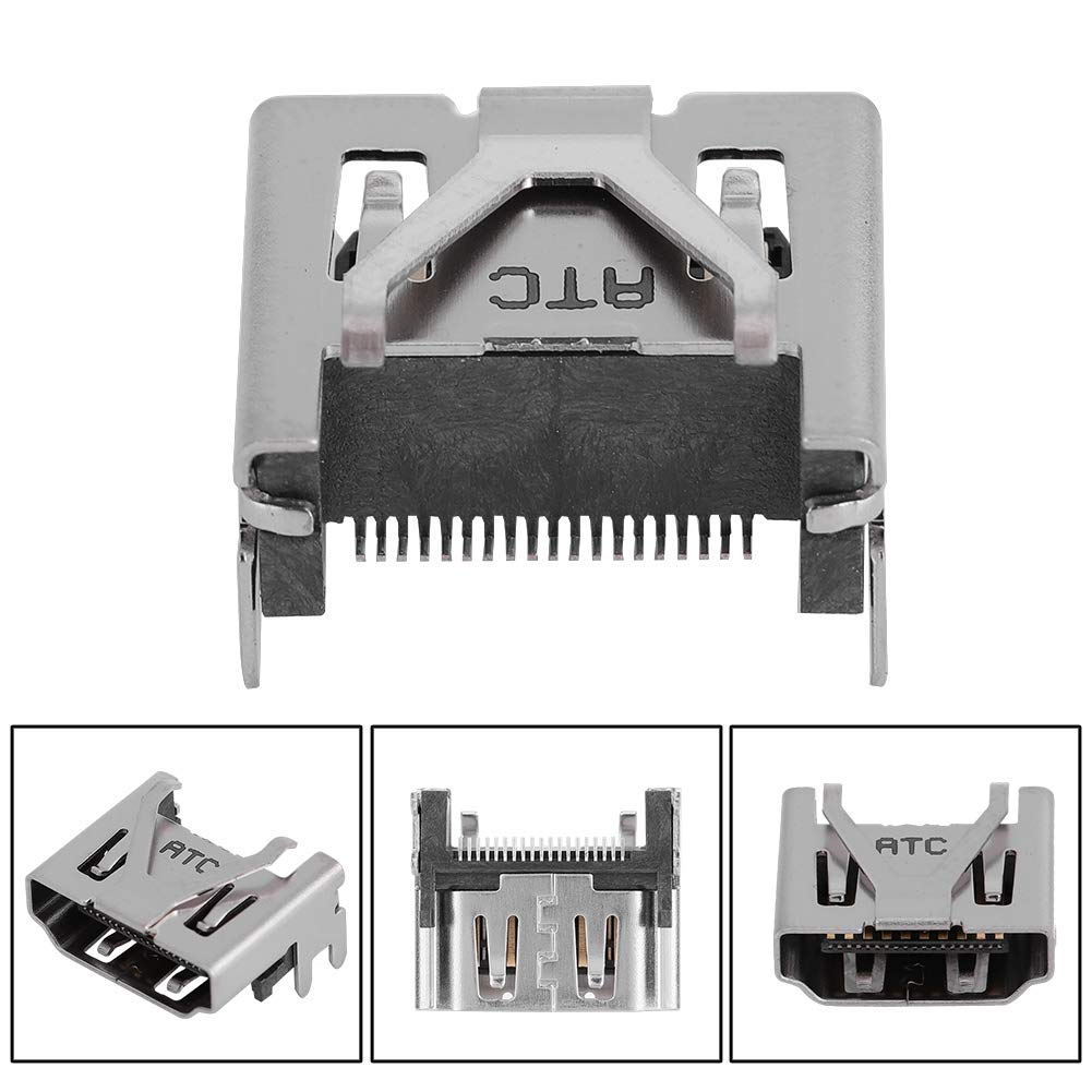 Zerone Kit de Réparation de Prise de Connecteur D'interface de Port HDMI de Pièce de Rechange pour PRO-2000