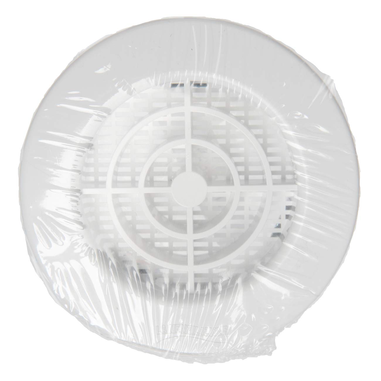 La Ventilazione TF8RB Round Plastic Insect Mesh Ventilation Grill, White, Diameter 105 mm, Bianco - Image 4