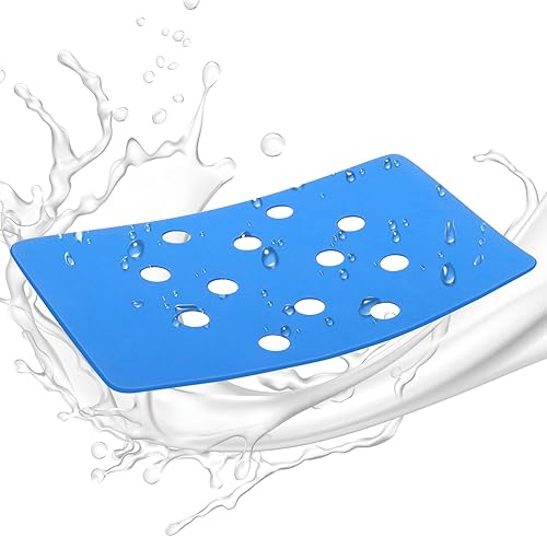 Cojín de asiento de ducha, cojín de silla de enfriamiento Eva, cojín de asiento de baño antideslizante, cojín de bañera con estructura de panal de