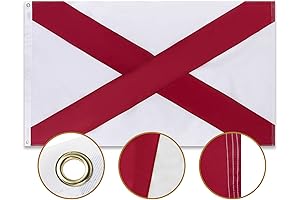ALABAMA FLAG, 3x5 FT OUTDOOR FLAG