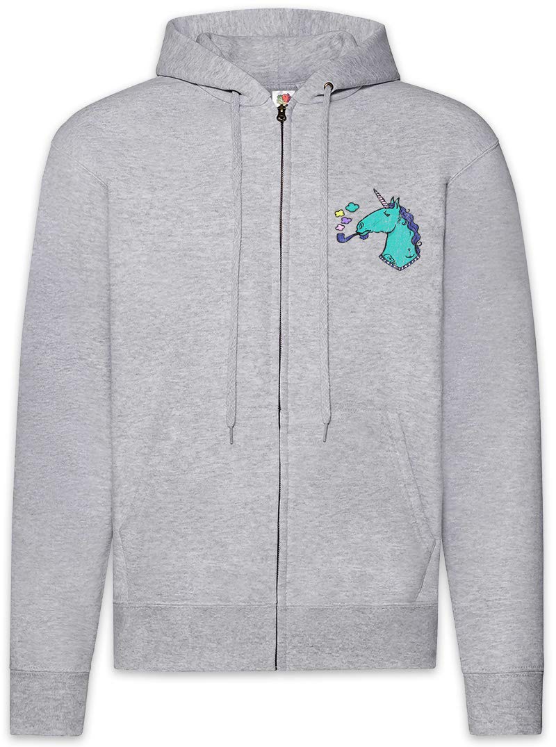 Sweat à Capuche Smoking Unicorn Urban Backwoods Motif Licorne Original - 3