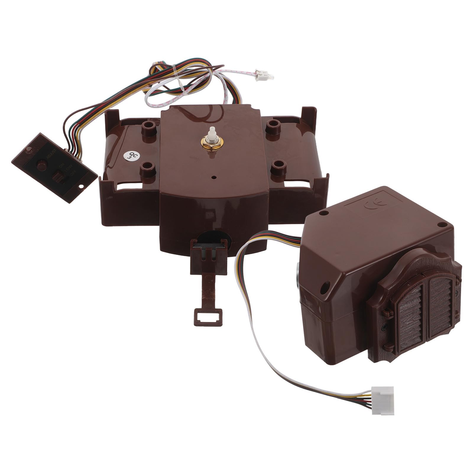 Mecanismo de reloj para reparar carillón antiguo roto con sensor de luz integrado antiruido
