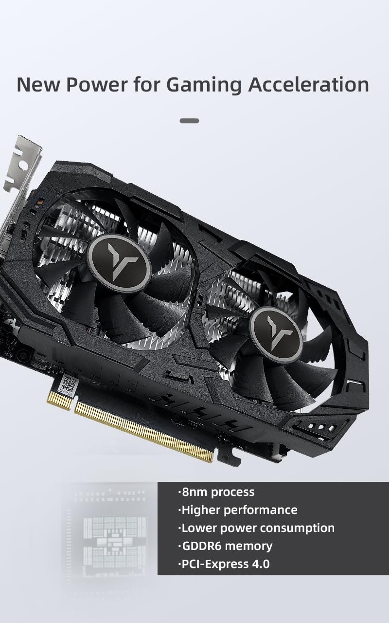 Amazon | Yeston Gaming Geforce RTX 3050 6G 96ビット GDDR6