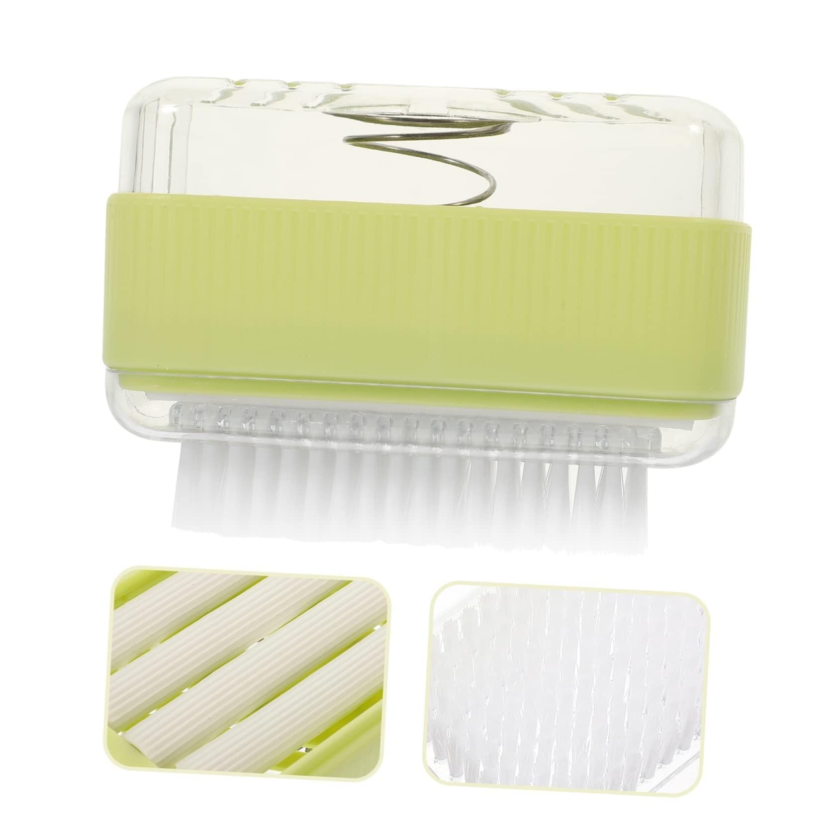 Jabonera for Ducha, jaboneras Caja de Espuma de jabón con Rodillo Multifuncional for lavandería y Materiales Diseño Antideslizante con Soporte for Rodillos (Verde Claro)(Orange)