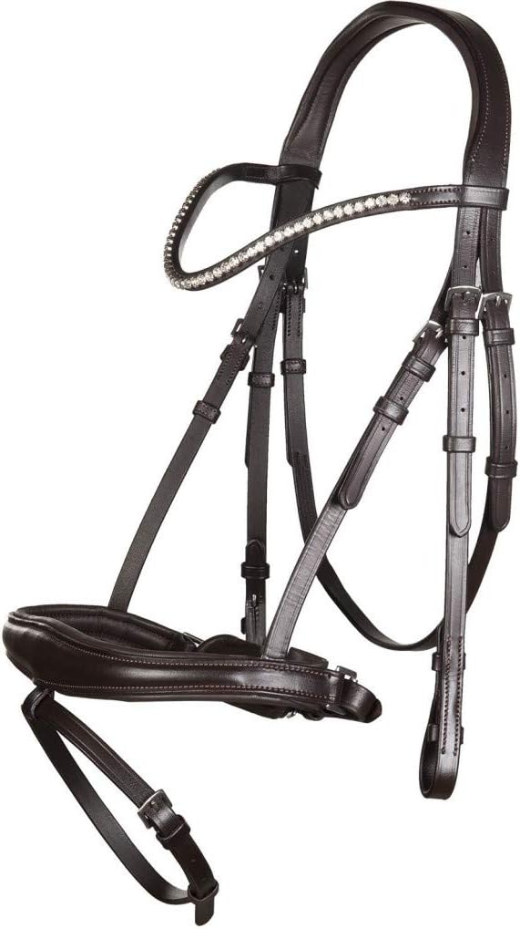 HKM Melinda Snaffle Bridle Black