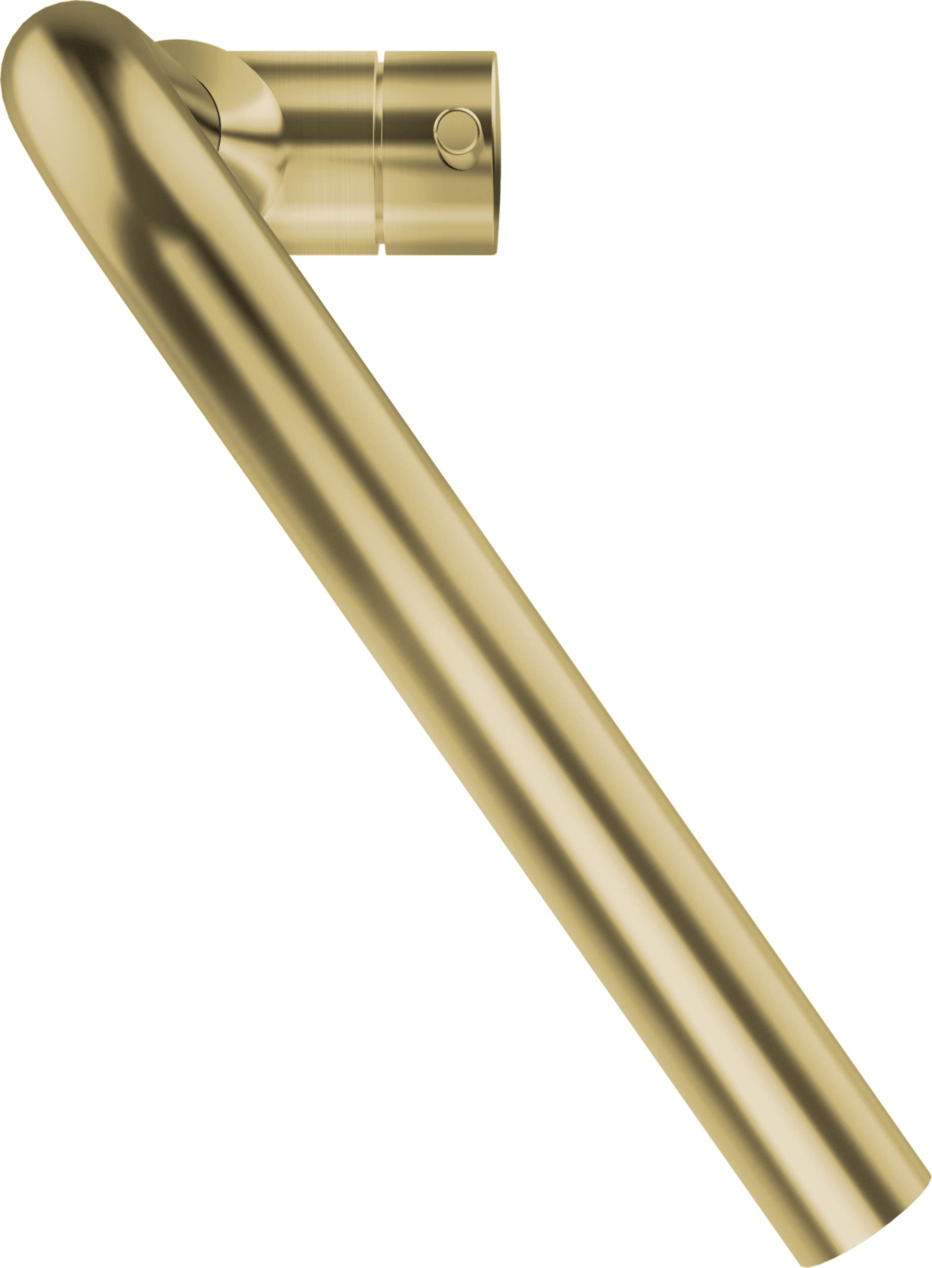 SCHOCK Grifo de cocina Keto White Gold – Grifo de alta presión dorado con caño fijo y conectores estándar