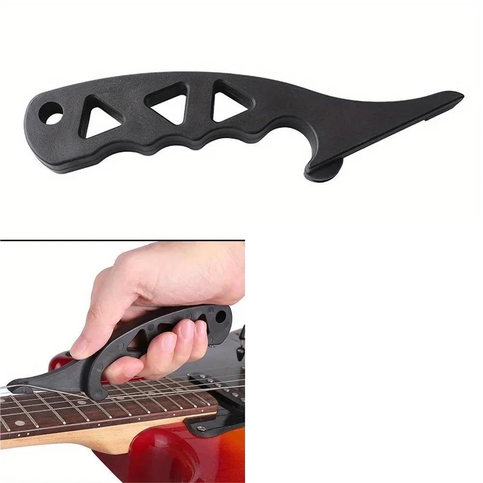 Narzędzia do gitar Narzędzie Do Strun Gitarowych Plastikowe Nosze Gitary Elektrycznej Instrumenty Muzyczne Akustyki Na Skrzypce Ukulele