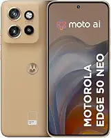 Smartphone Motorola Edge 50 Neo 5G - 256GB 16GB (8GB RAM+8GB Ram Boost) 50MP Sony Camera Moto AI Ultrarresistencia militar - Latte Vegan Leather