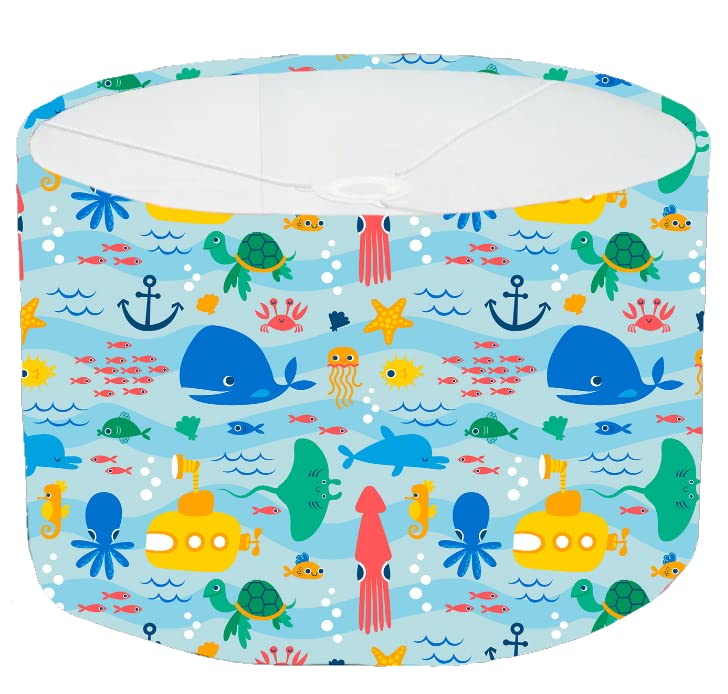 Ocean Adventure Ceiling Lampshade Lightshade for Nursery - Multiple Sizes