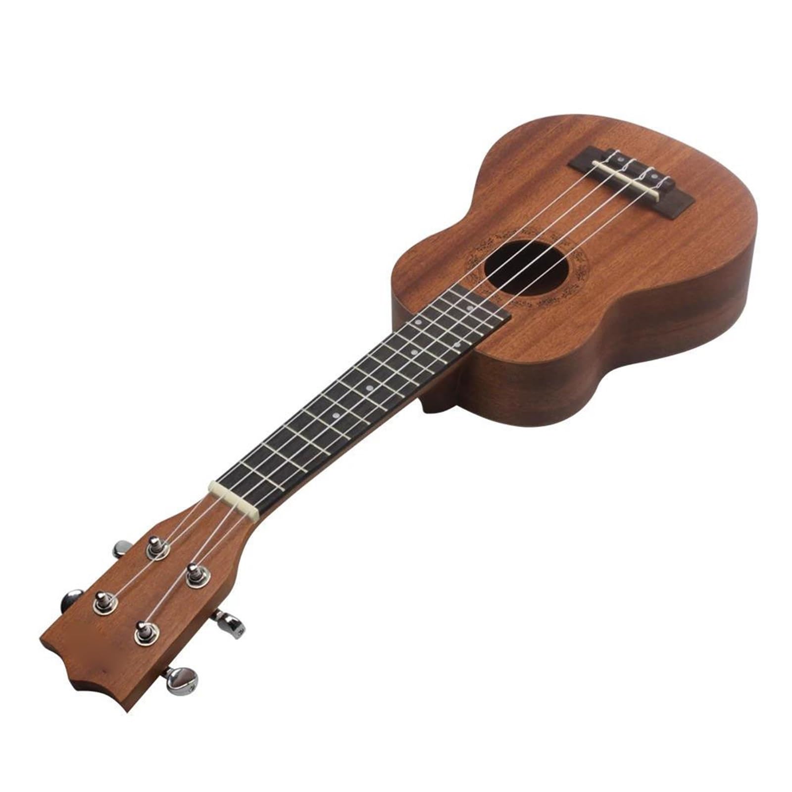 Profi Ukulele 21-Zoll-Ukulele-Minigitarre Viersaitiges Walnussholz-Zupfinstrument Geeignet Für Anfänger Und Profis