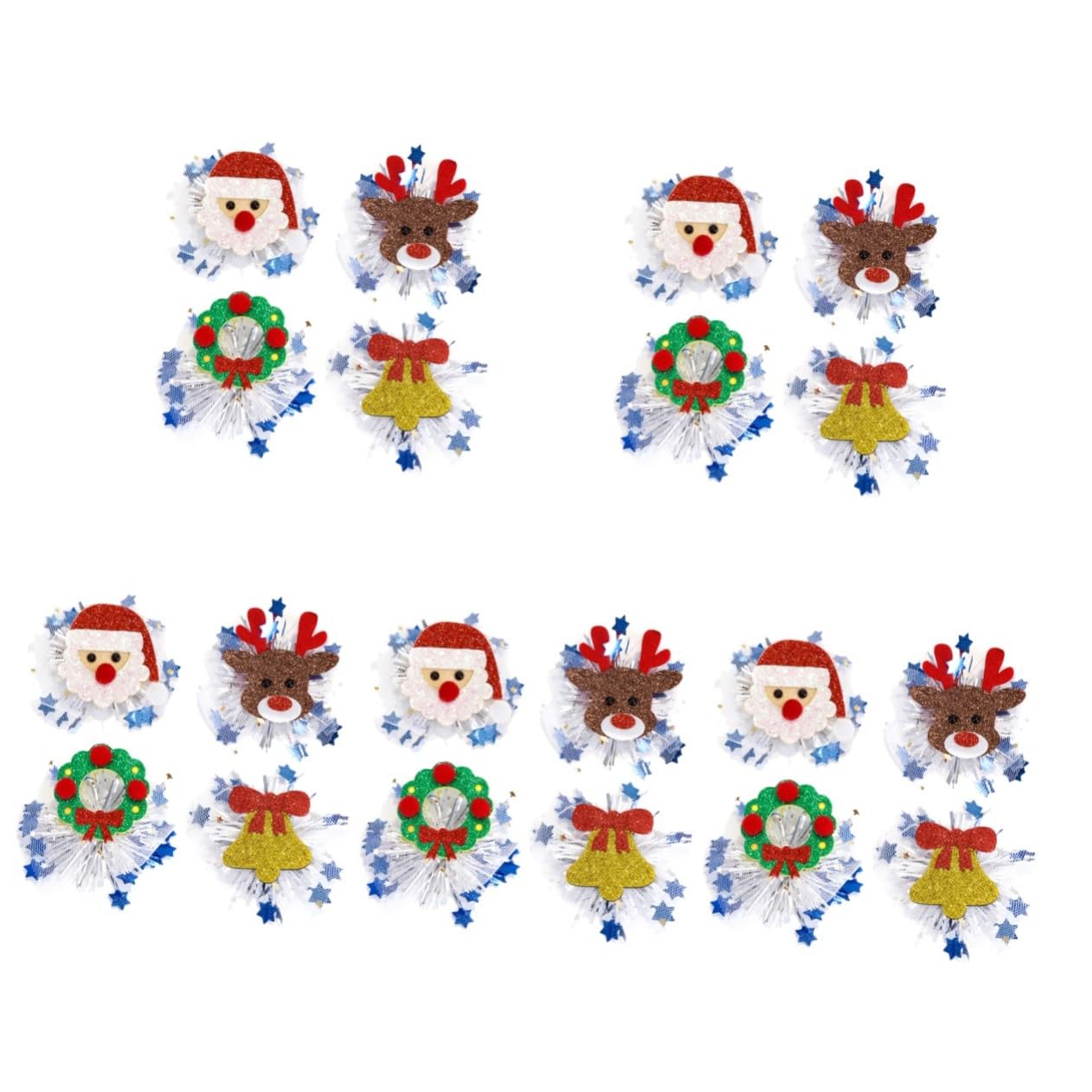 Barrettes de Noël pour filles : le coffret d'accessoires décoratifs à offrir - 8