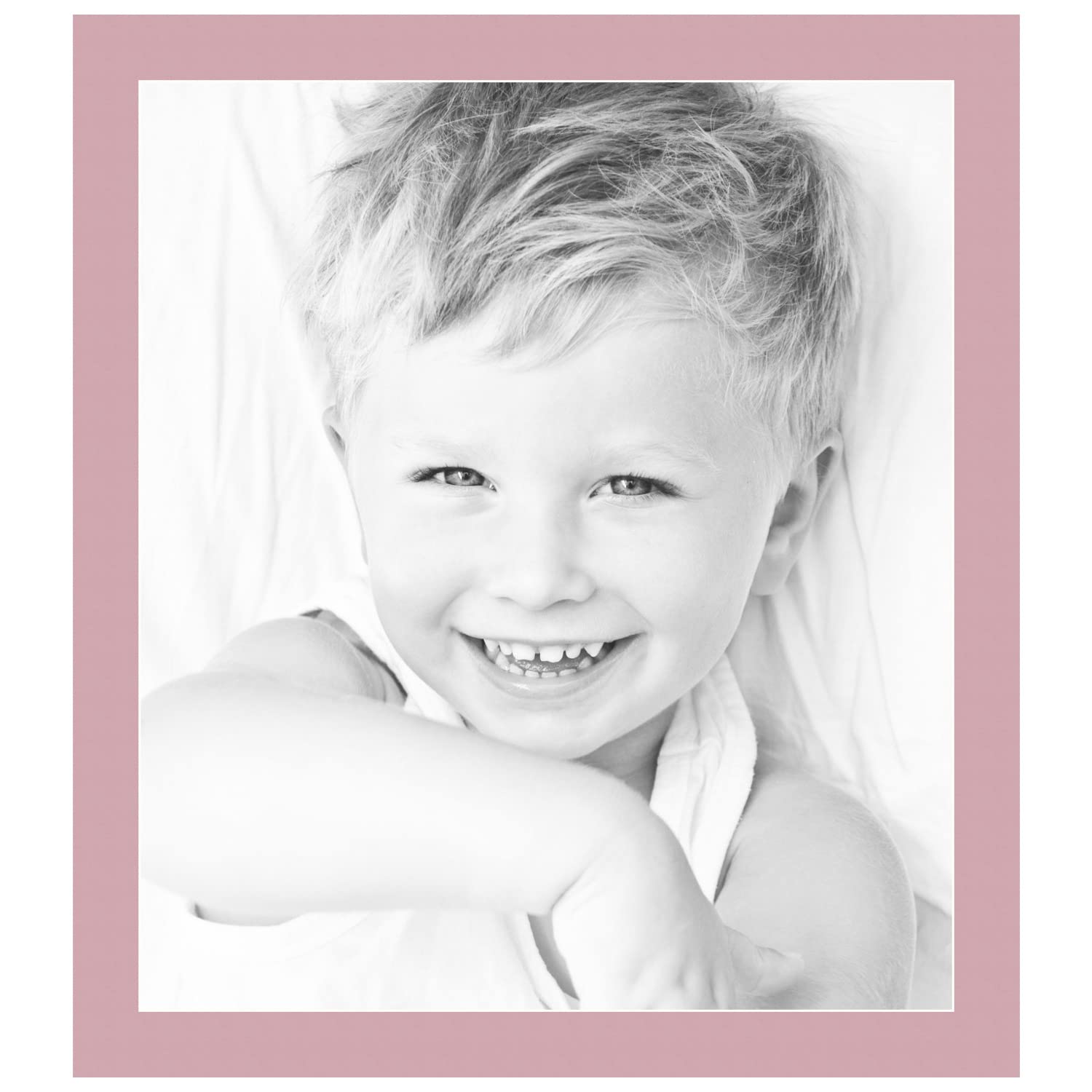 21x24 Soft Pink / Seashell Custom Mat for Picture Frame with 17x20 opening size (Mat Only, Frame NOT Included)