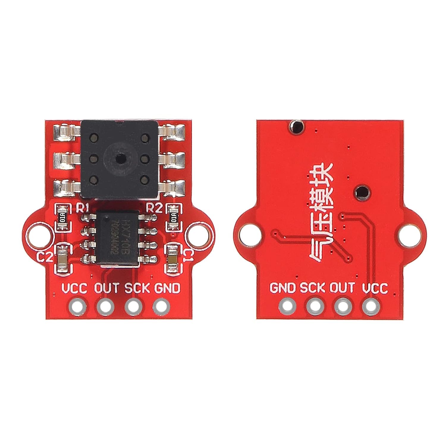 HX710B Air Pressure Sensor Module 0-40KPA Input Range High Precision 16MHz Clock 32KB Flash Memory with Fast Response Time Compatible with Rduino UNO Projects DIY Kits